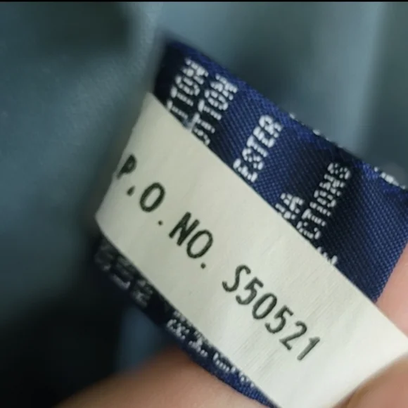 *Vintage* Men's Swingster Denim Bomber Varsity Letterman Jacket Size Large - Picture 4 of 6